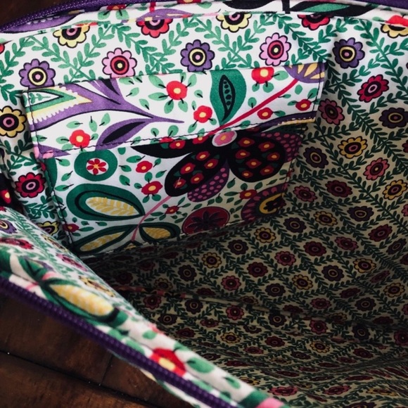 Vera Bradley Viva La Vera 17" Quilted Laptop Sleeve - Picture 8 of 14